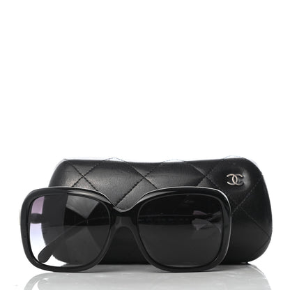 Chanel CC Bow Sunglasses 5171 Black White 8 of 8