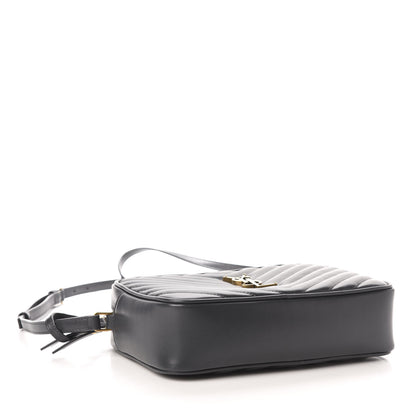 Saint Laurent Calfskin Matelasse Monogram Lou Camera Bag Asphalt 4 of 11