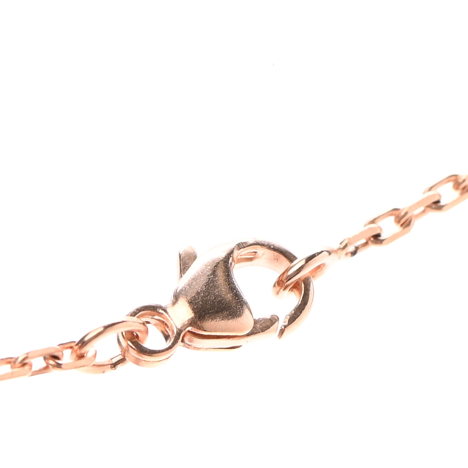 Hermes Lacquered Rose Gold Mini Pop H Pendant Necklace Black 5 of 8