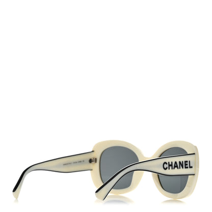 Chanel Acetate Sunglasses 71414A White 4 of 7