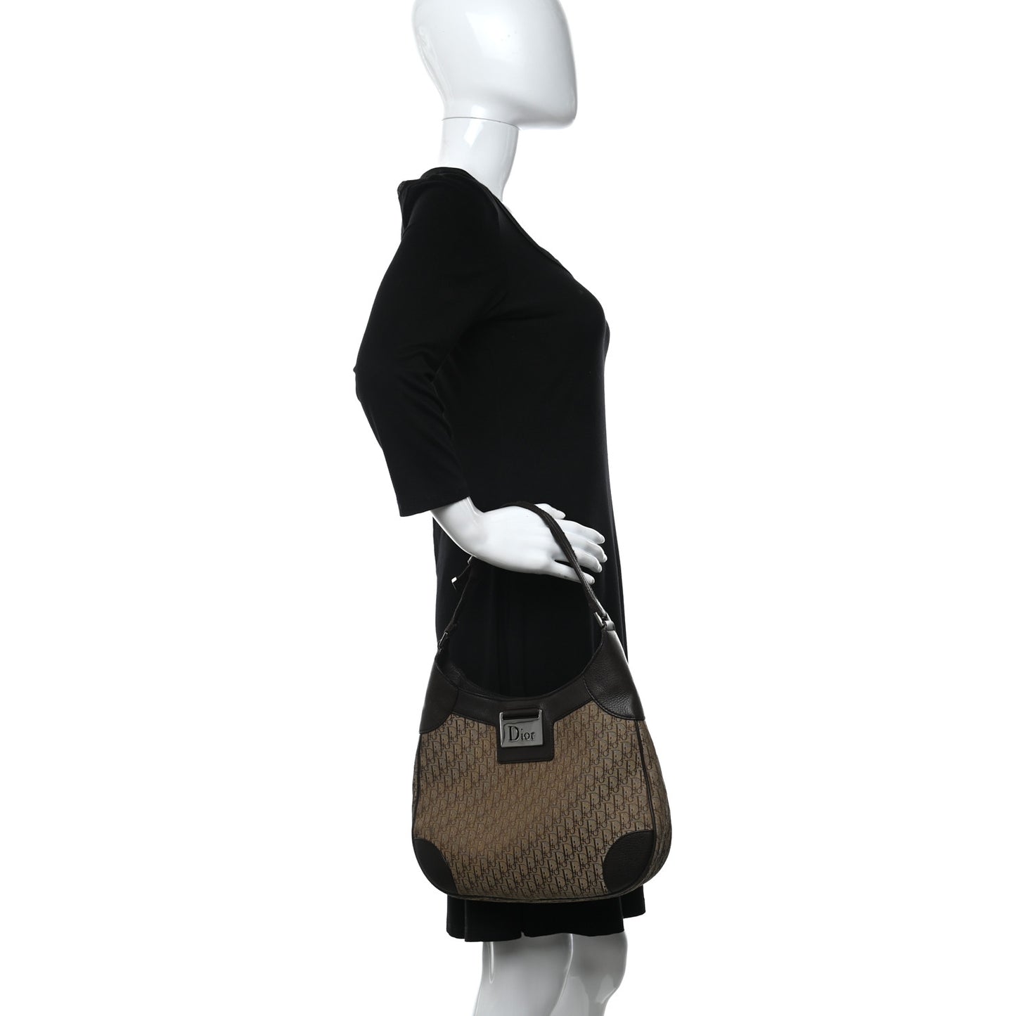 Monogram Hobo Brown