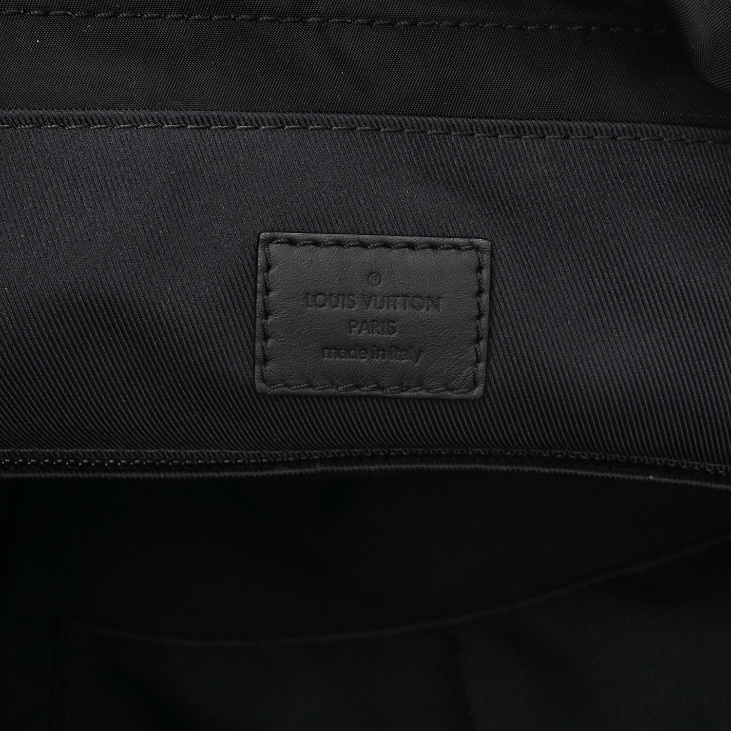 Louis Vuitton Calfskin Monogram Shadow Discovery Backpack Black 6 of 10