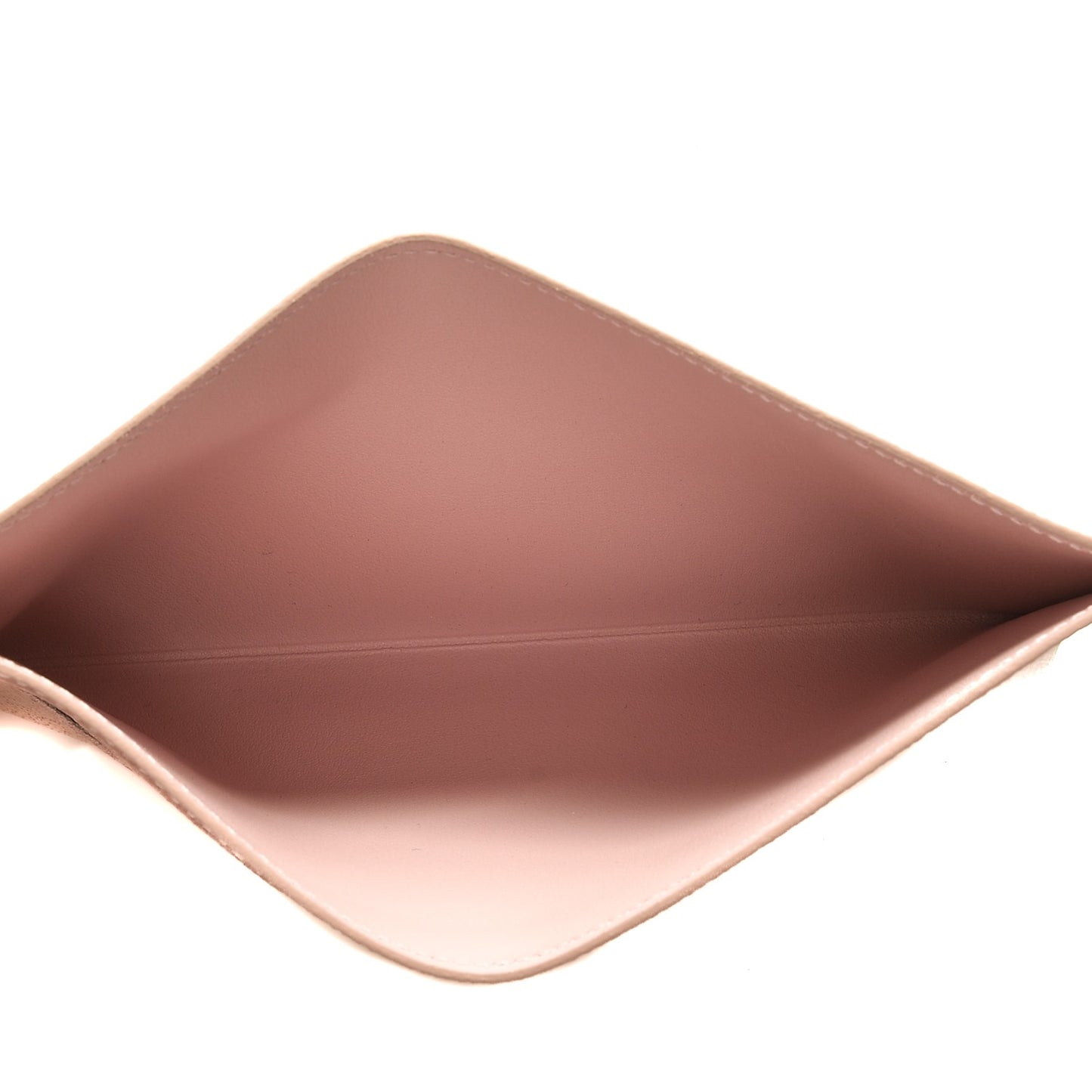 Calfskin Felicie Card Holder Insert Rose Ballerine