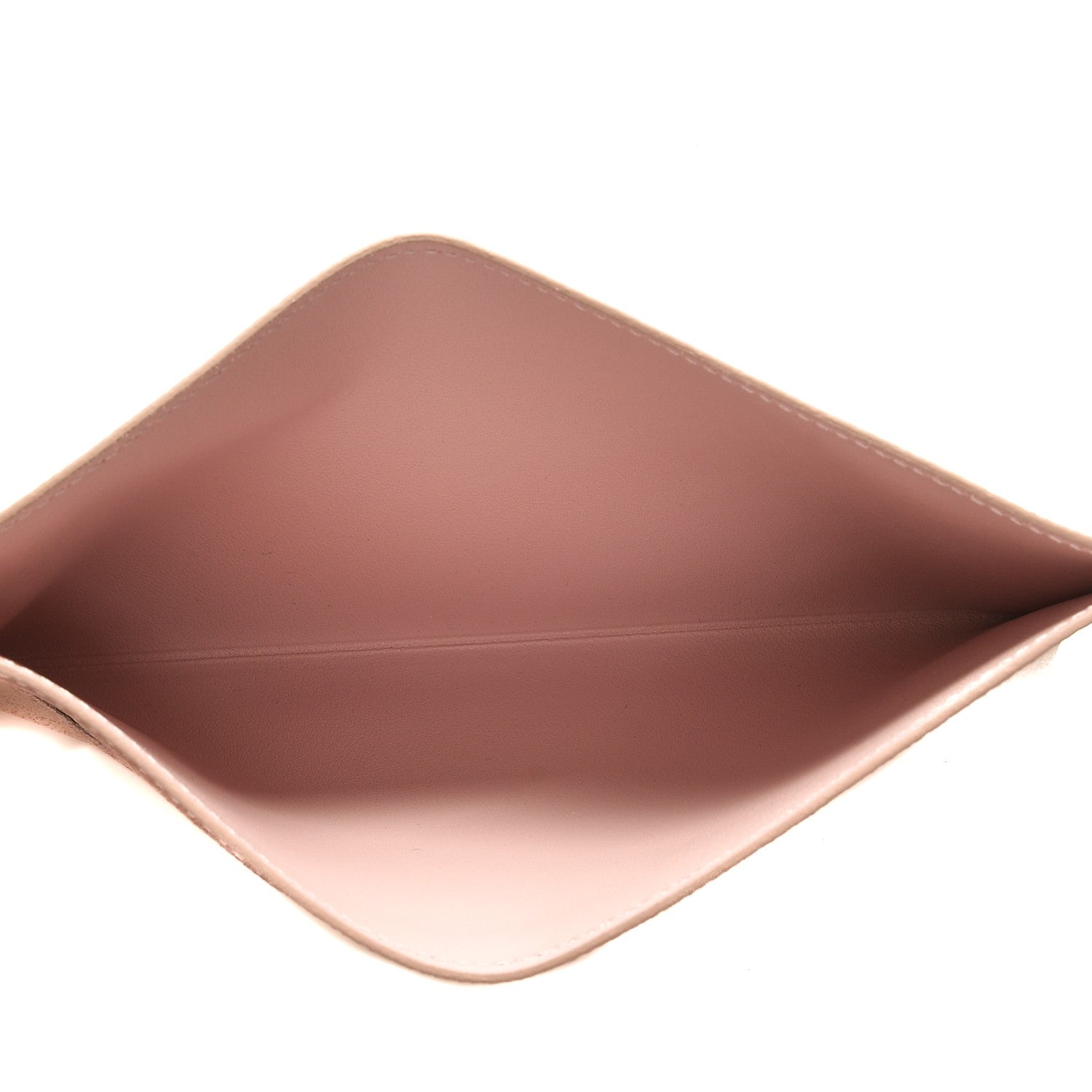Louis Vuitton Calfskin Felicie Card Holder Insert Rose Ballerine 5 of 6