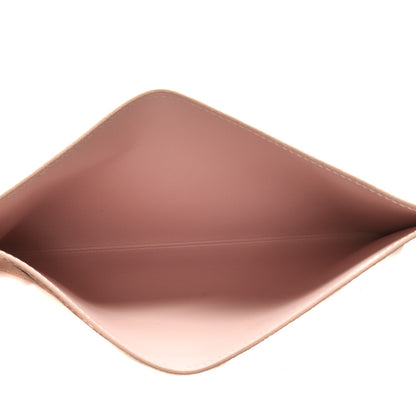 Louis Vuitton Calfskin Felicie Card Holder Insert Rose Ballerine 5 of 6