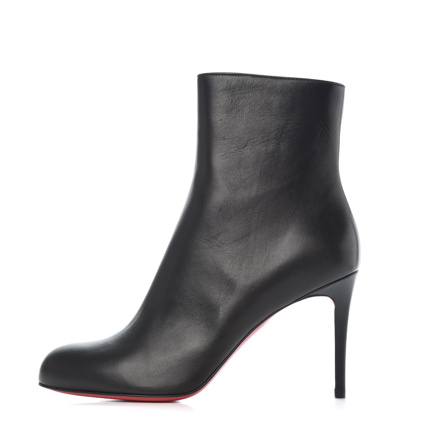 Calfskin VIP Simple Booty 85 Ankle Boots 40.5 Black