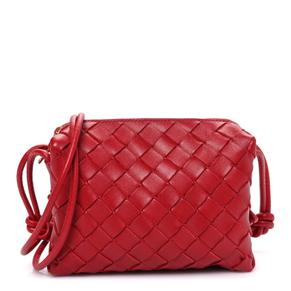 Bottega Veneta Nappa Intrecciato Mini Loop Camera Bag Apple Candy 1 of 9