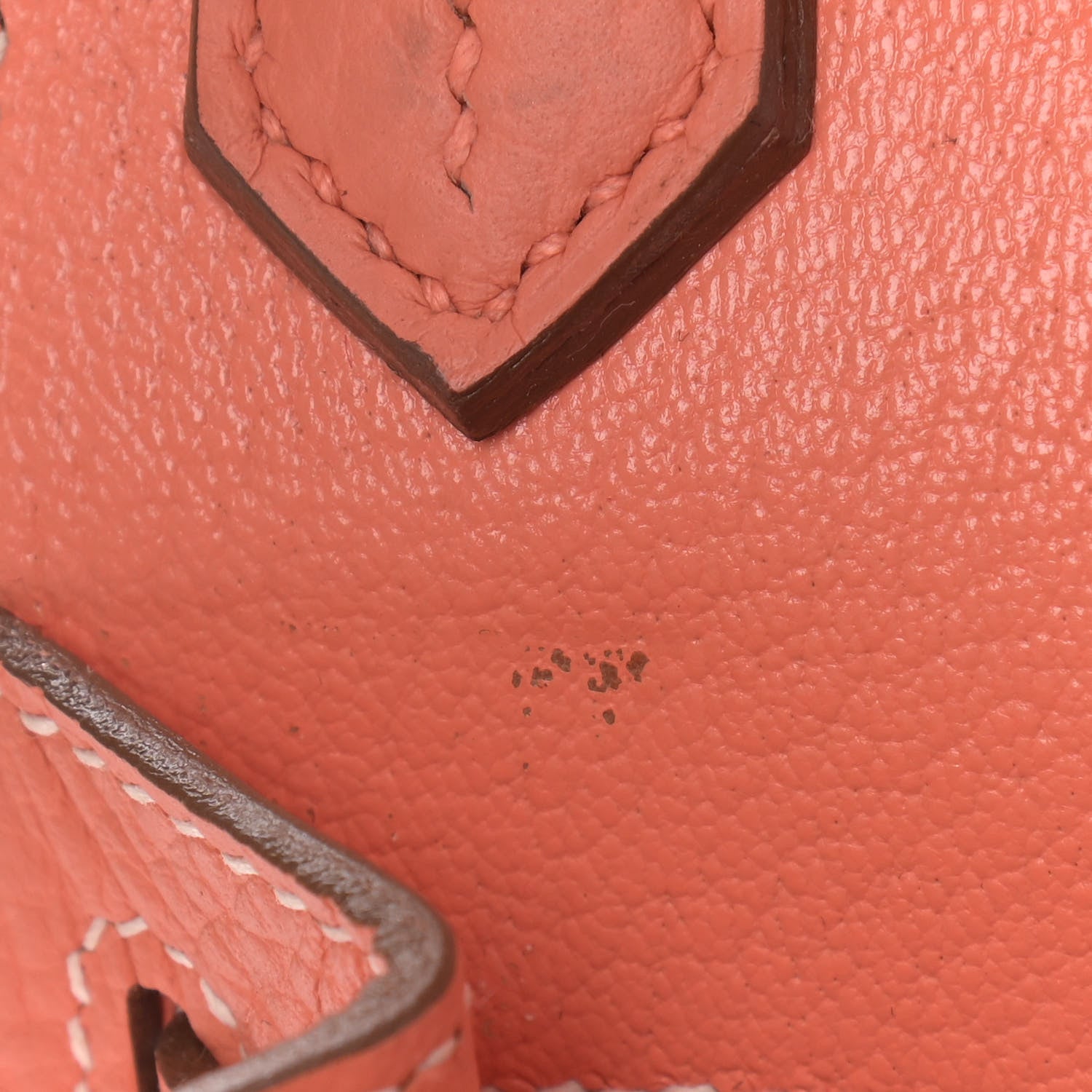 Hermes Taurillon Clemence Jypsiere 28 Crevette 10 of 14