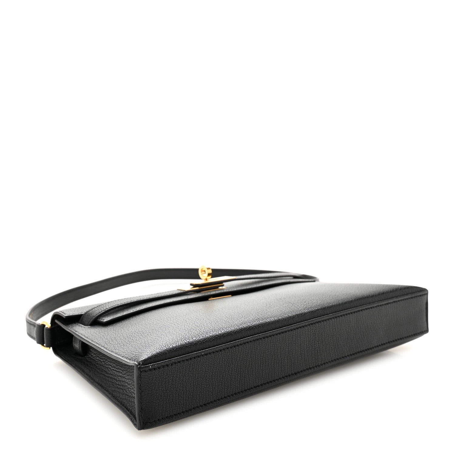Hermes Chevre Chamkila Kelly Elan Black 4 of 10
