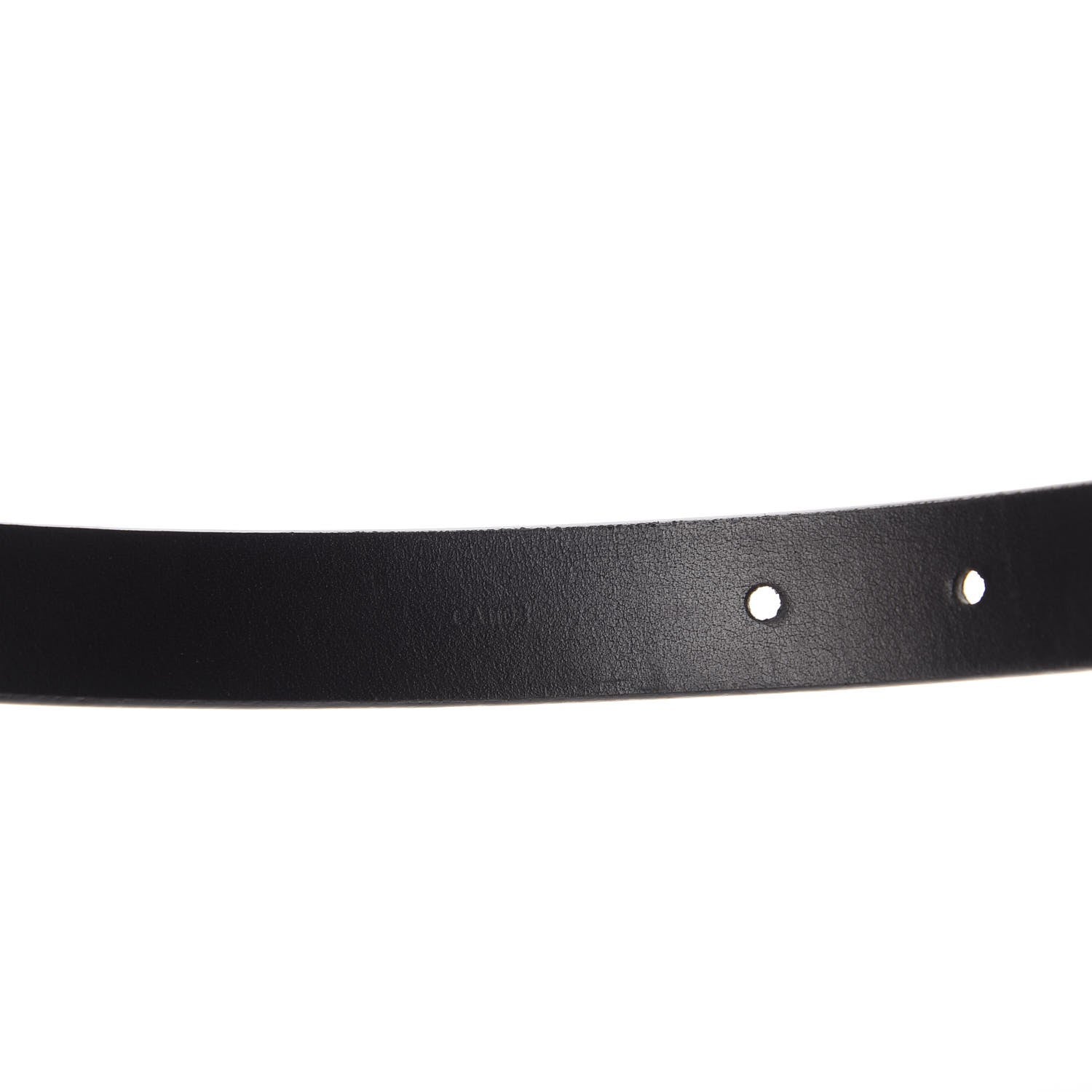 Louis Vuitton Calfskin Embossed 20MM LV Initiales Belt 80 32 Silver 9 of 9