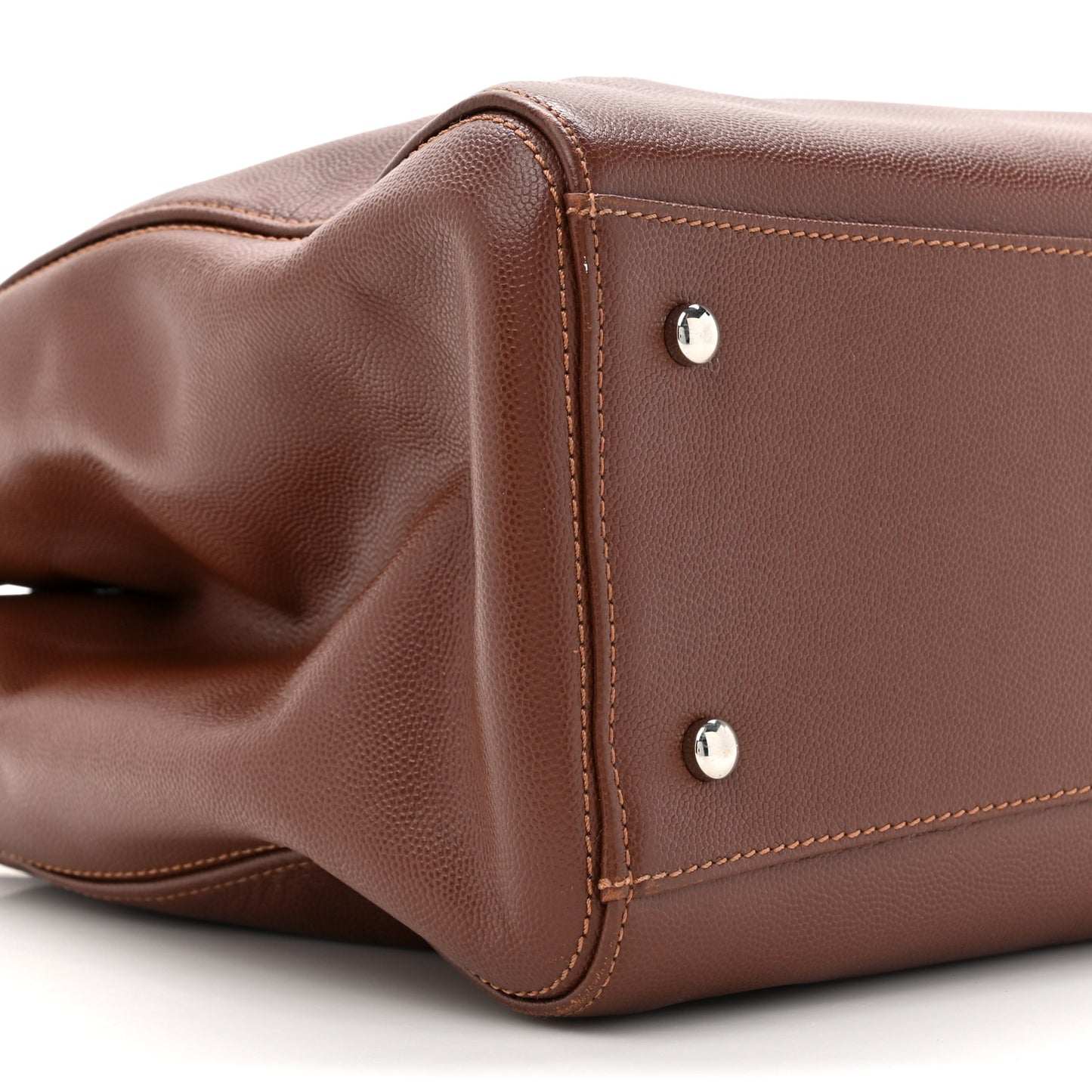 Caviar Cerf Executive Shopper Tote Brown