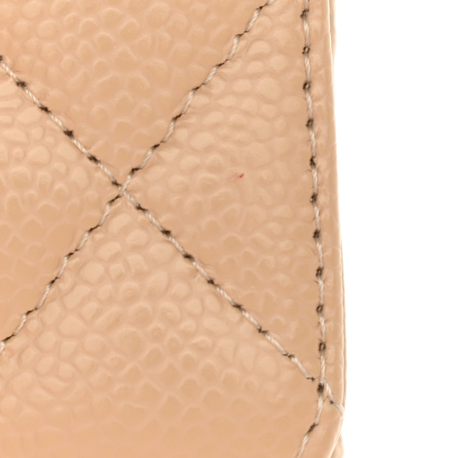 Chanel Caviar Quilted Medium Double Flap Beige 11 of 12