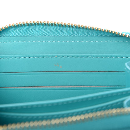 Louis Vuitton Vernis Zippy Coin Purse Blue Lagon 6 of 7