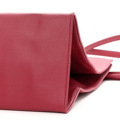 Telfar Vegan Leather Large Shopping Bag Oxblood 10 of 10