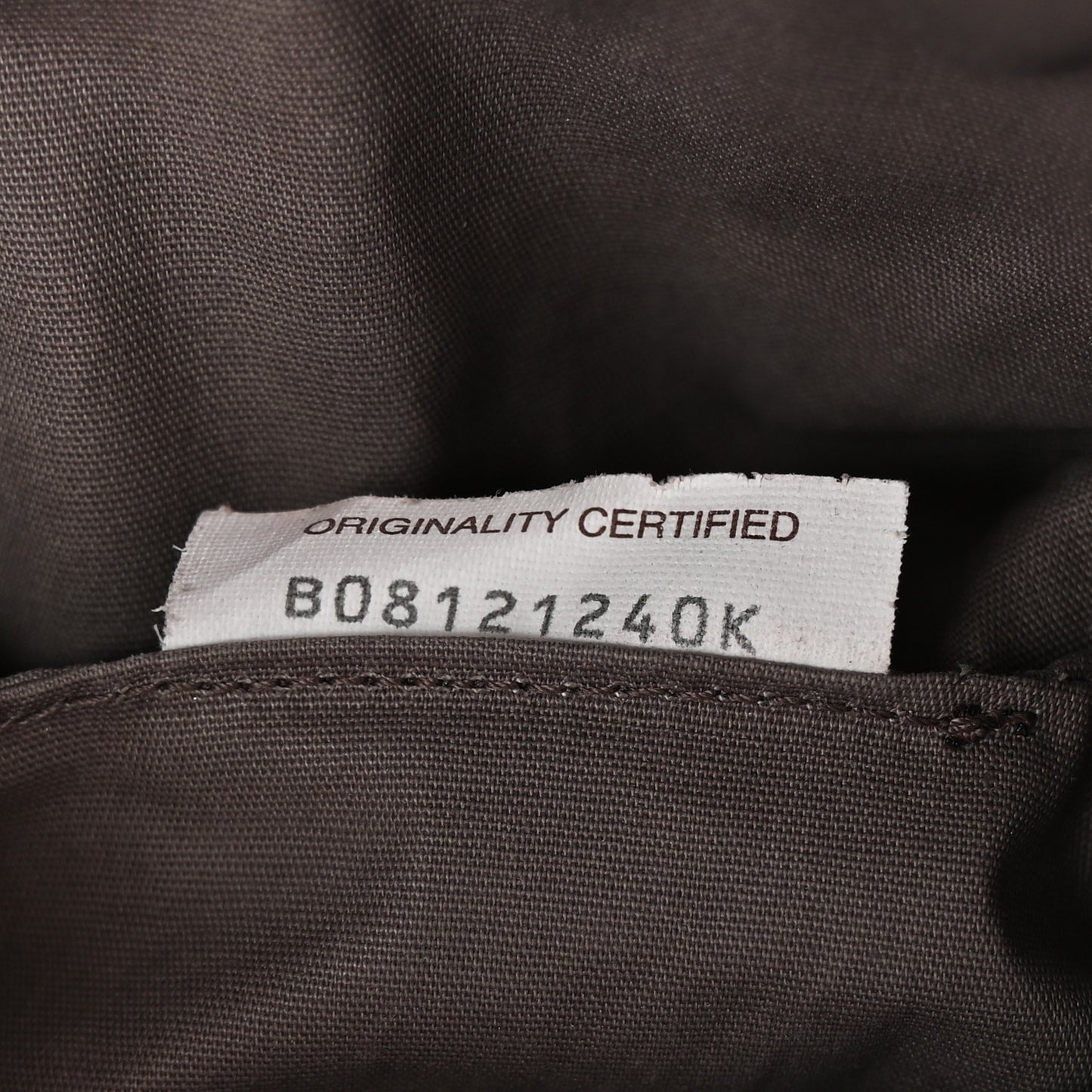 Nappa Intrecciato Cosmetic Case Barolo