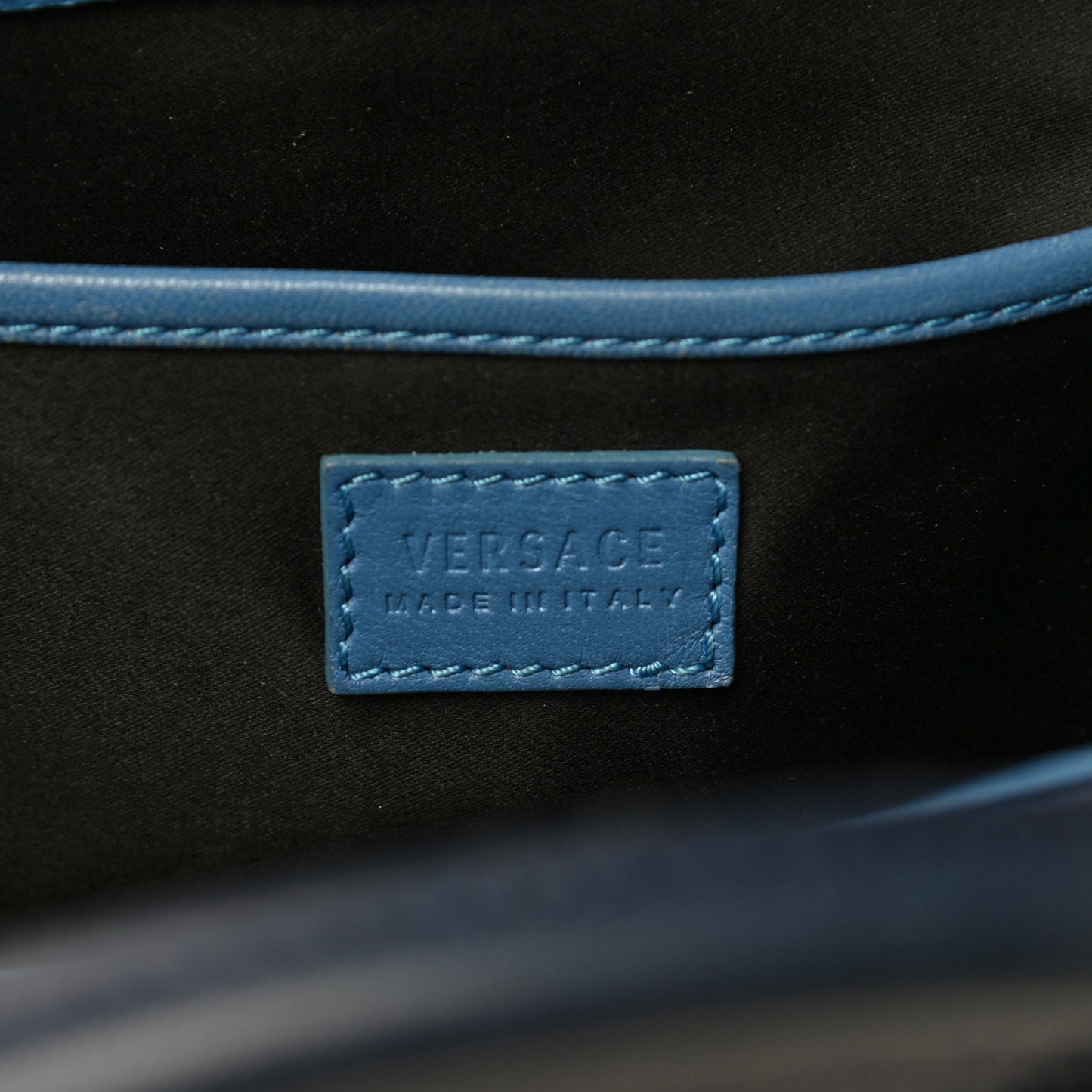 Calfskin Medusa Coin Tote Multicolor