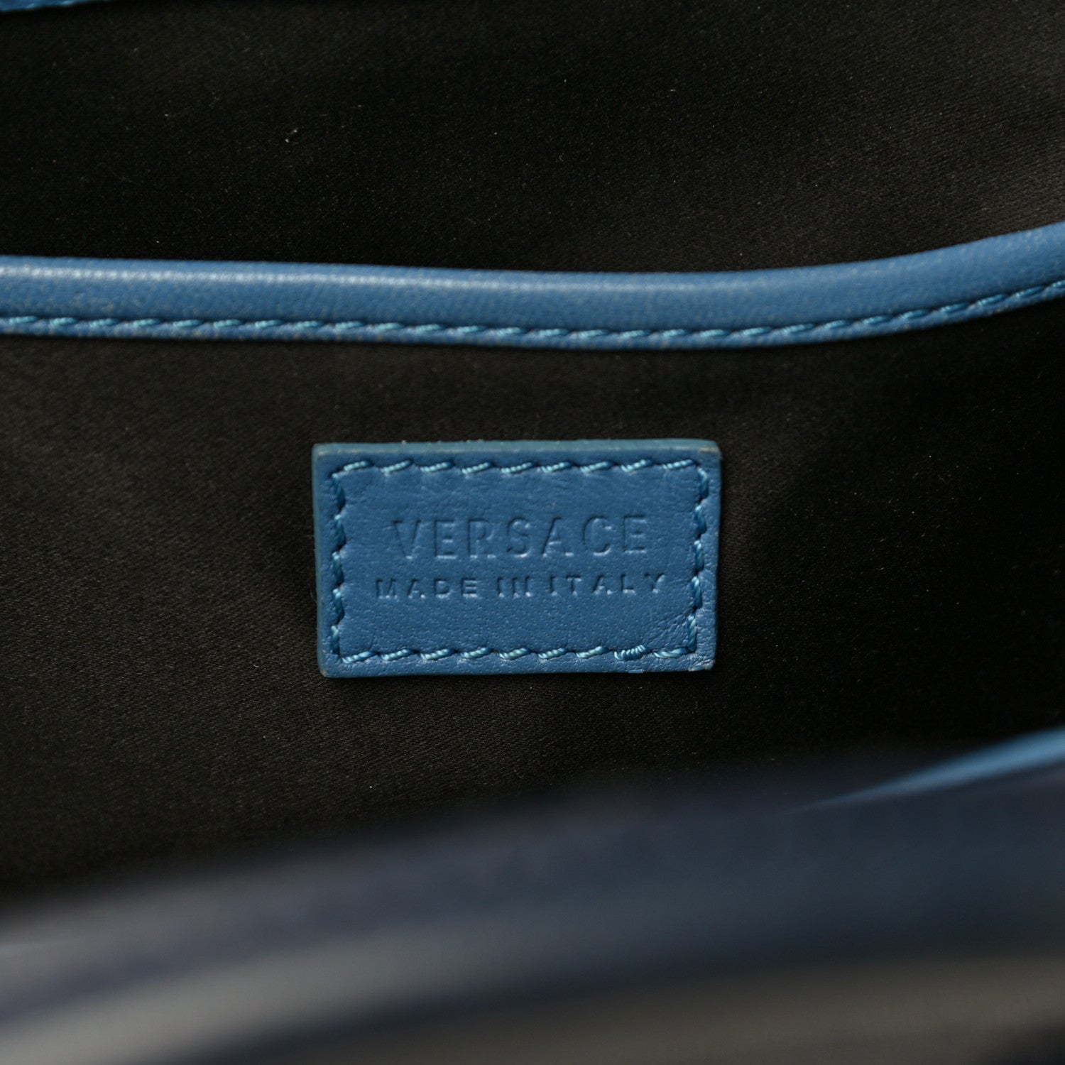 Versace Calfskin Medusa Coin Tote Multicolor 6 of 17
