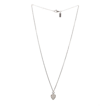 Gucci 18K Yellow Gold Diamantissima Heart Pendant Necklace 3 of 6