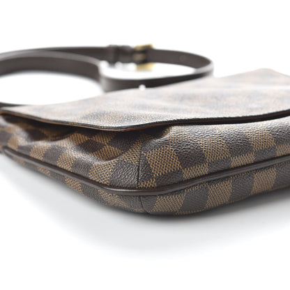 Louis Vuitton Damier Ebene Musette Tango Long Strap 6 of 9