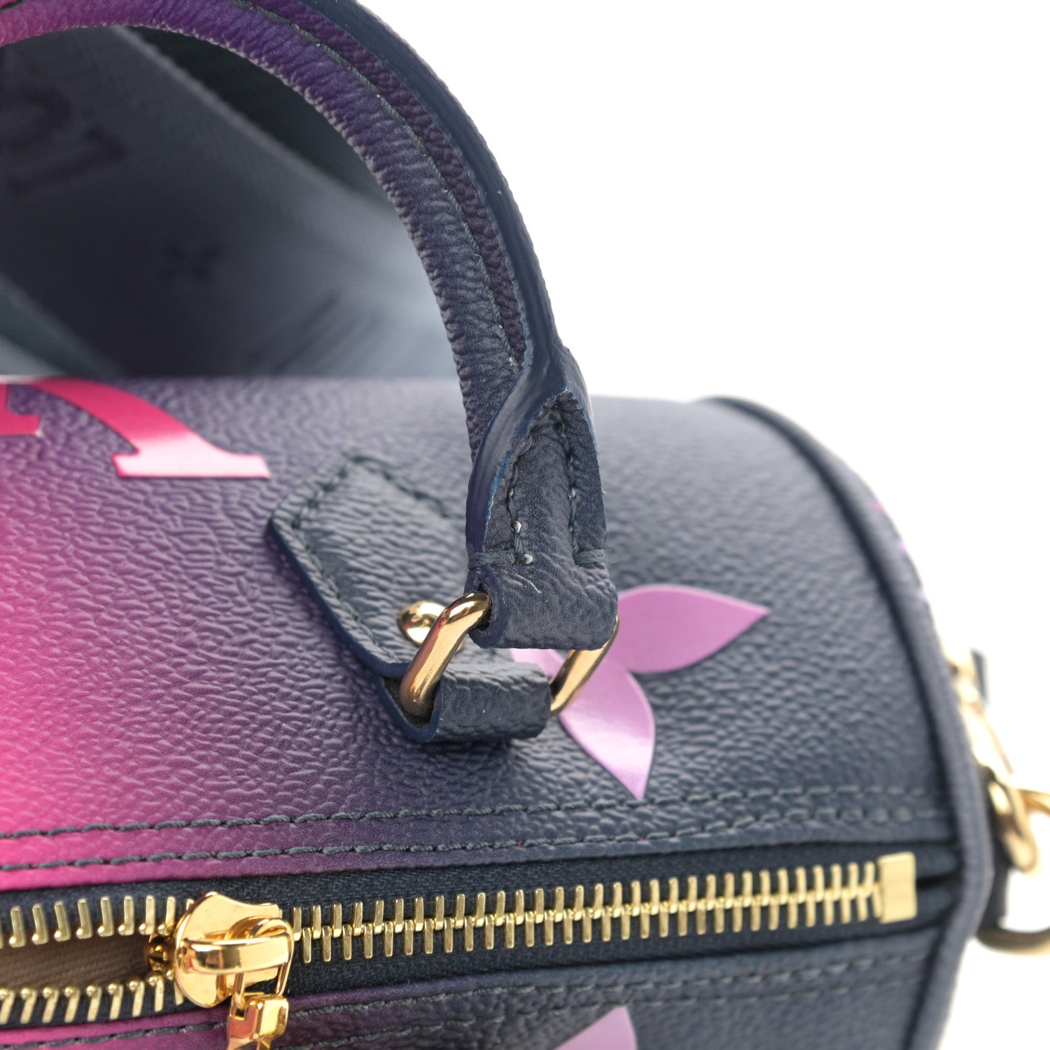 Louis Vuitton Monogram Giant Spring In The City Papillon BB Midnight Fuchsia 9 of 9