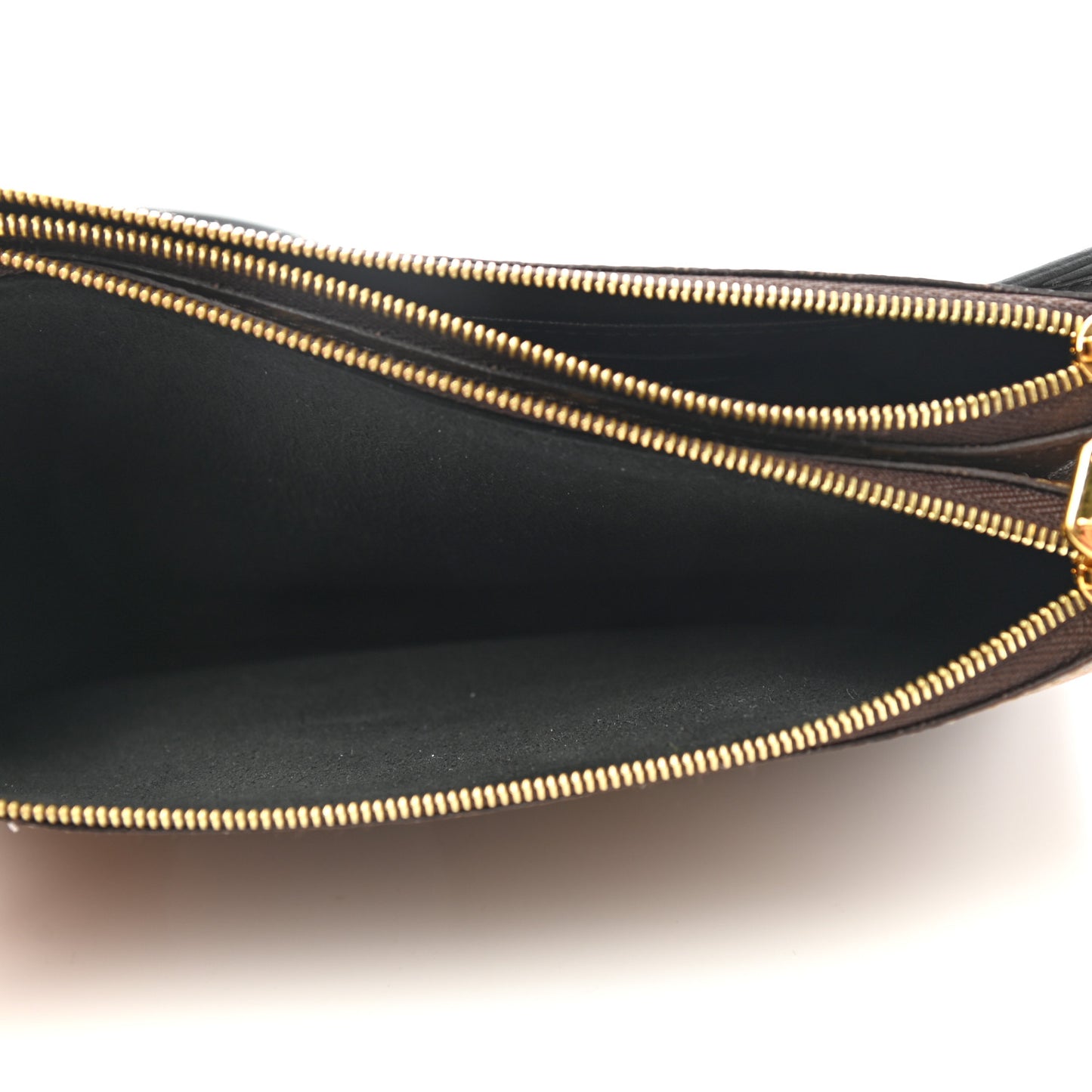 Reverse Monogram Giant Double Zip Pochette