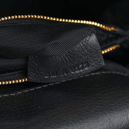 Givenchy Soft Calfskin 4G Quilted Medium Shoulder Bag Black 7 of 10
