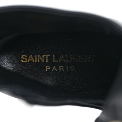 Saint Laurent Santiago Russo Kate 85 Zip Bootie 35.5 Black 7 of 9