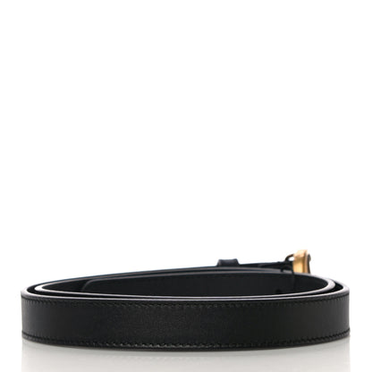 Gucci Calfskin Double G 20mm Belt 80 32 Black 3 of 8