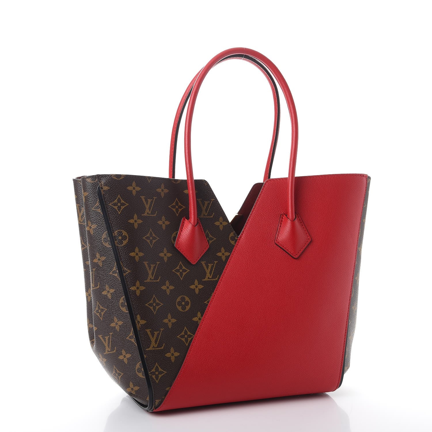 Louis Vuitton Calfskin Monogram Kimono Tote Cherry 3 of 9