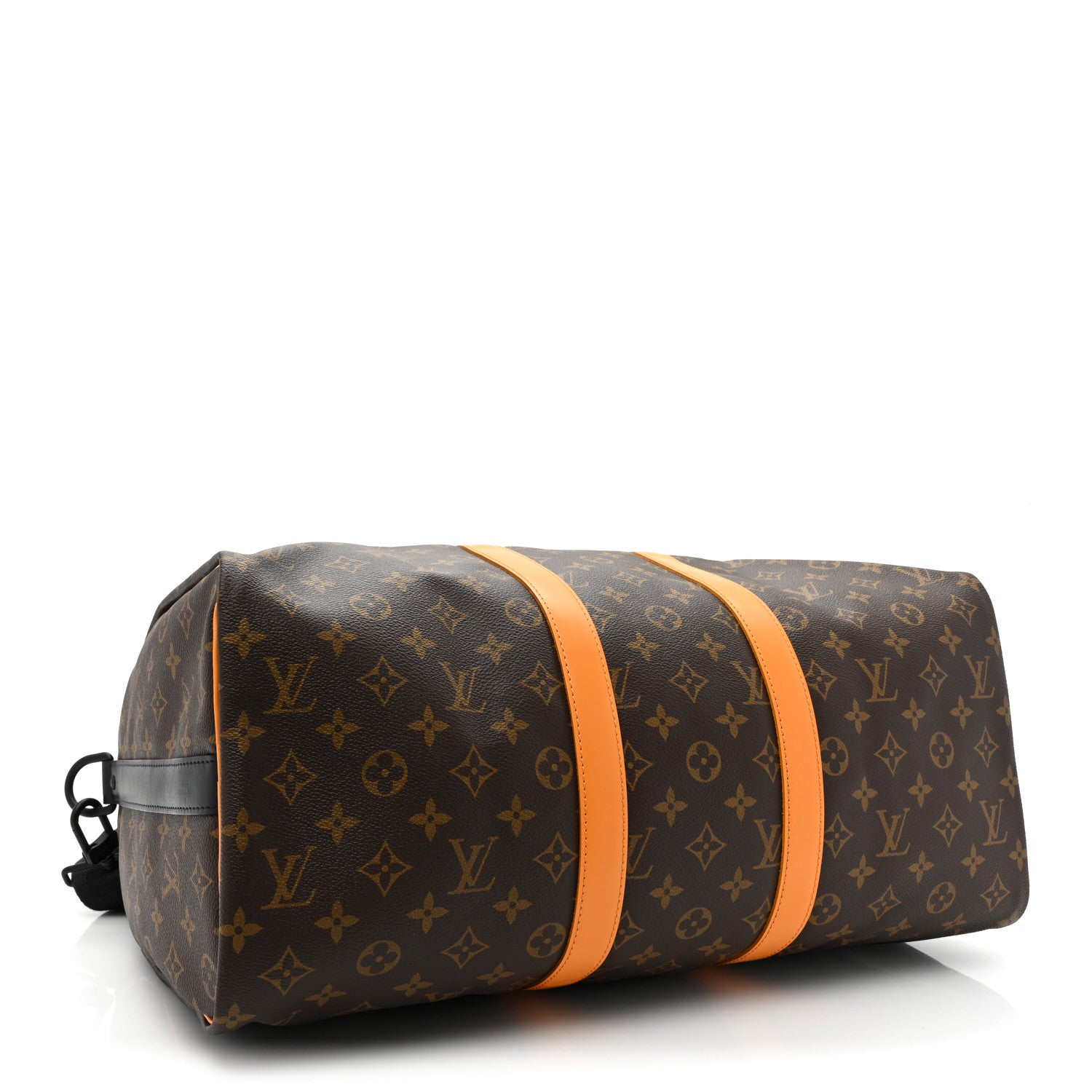 Louis Vuitton Monogram Macassar Keepall Bandouliere 45 Radiant Sun 4 of 8