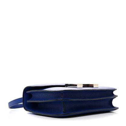Hermes Epsom Constance 18 Bleu Electrique 4 of 14