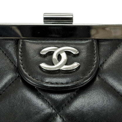 Chanel Lambskin Quilted Handbag Black 7 of 11