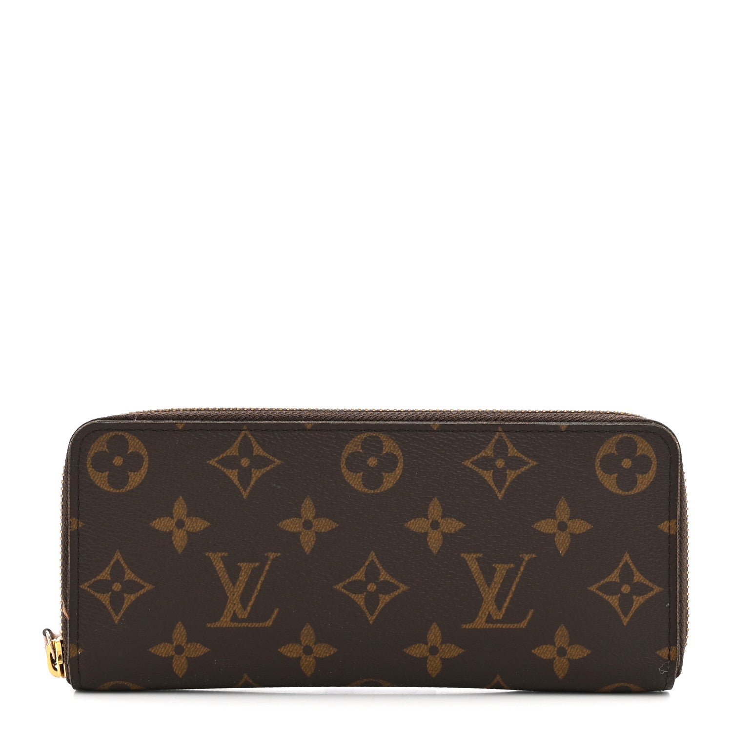 Louis Vuitton Monogram Clemence Wallet Rose Ballerine 1 of 11
