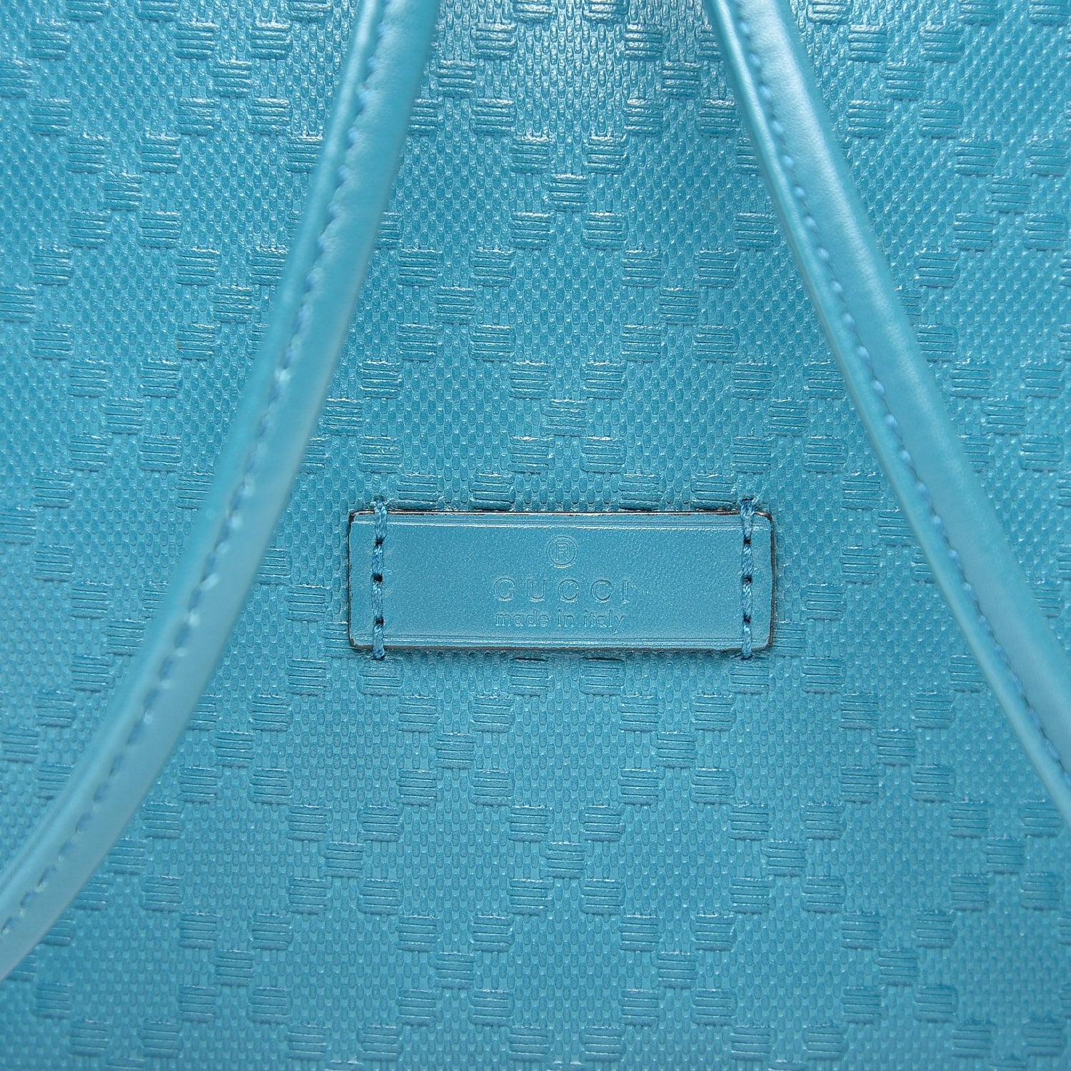 Gucci Hilary Lux Bright Diamante Small Bucket Bag Deep Cobalt 8 of 11