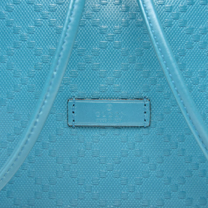 Gucci Hilary Lux Bright Diamante Small Bucket Bag Deep Cobalt 8 of 11