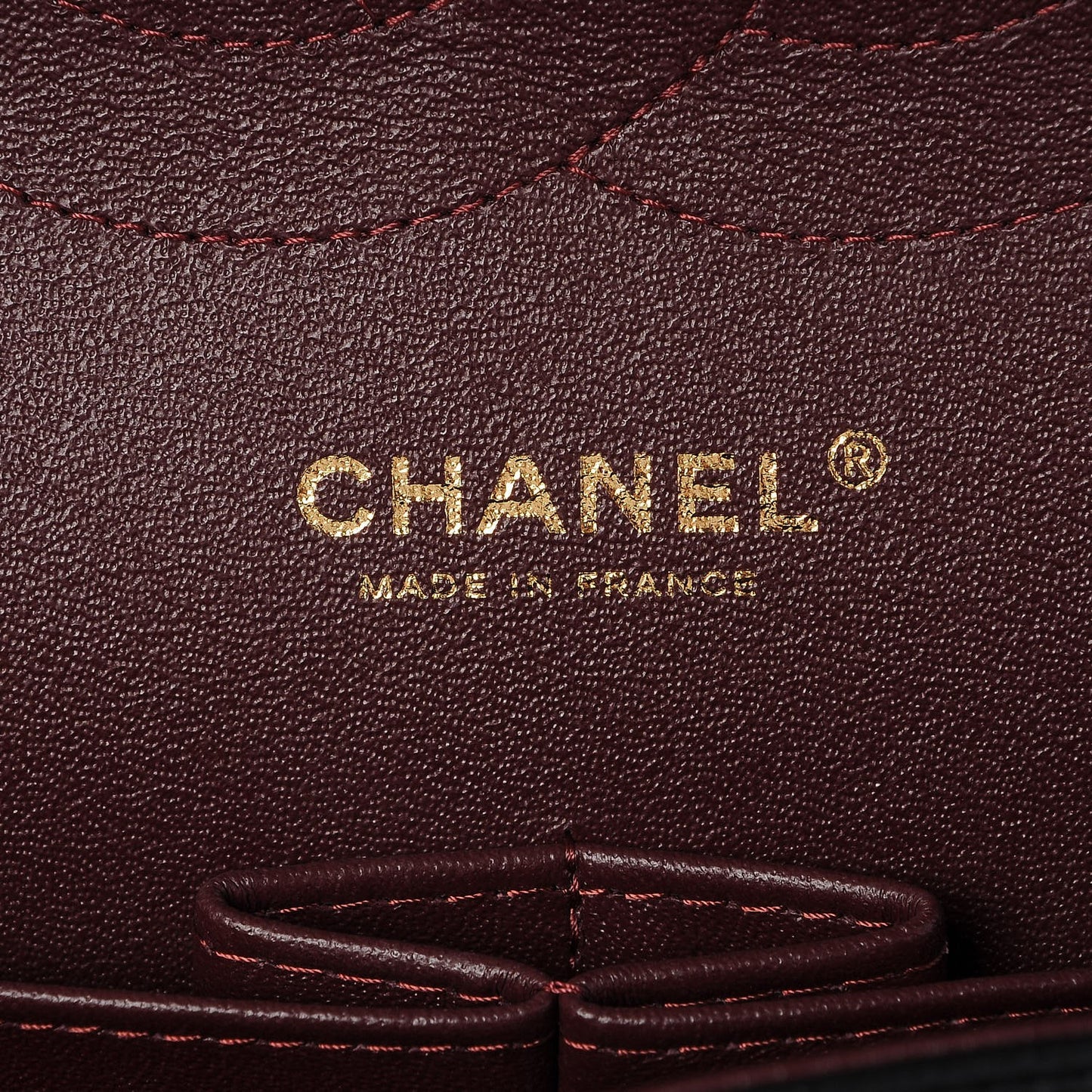 Lambskin Quilted Jumbo Double Flap Black