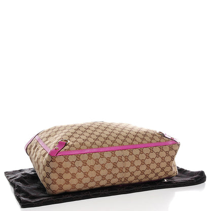 Gucci Monogram Abbey Large Tote Fuchsia 4 of 7