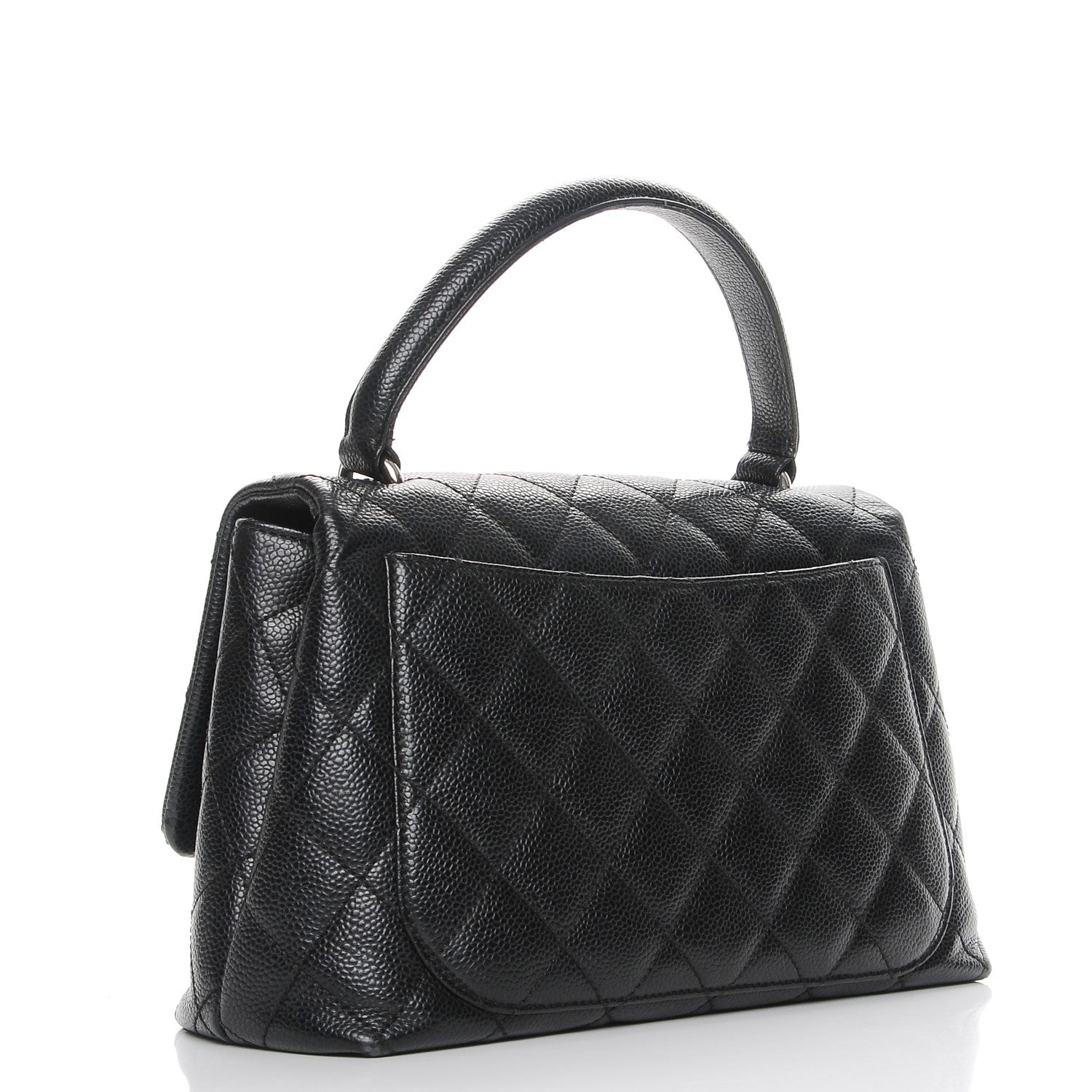 Chanel Caviar Quilted Medium Kelly Flap Bag Black 3 of 12