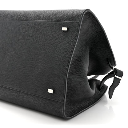 The Row Matte Grained Calfskin Soft Margaux 15 Black 8 of 12