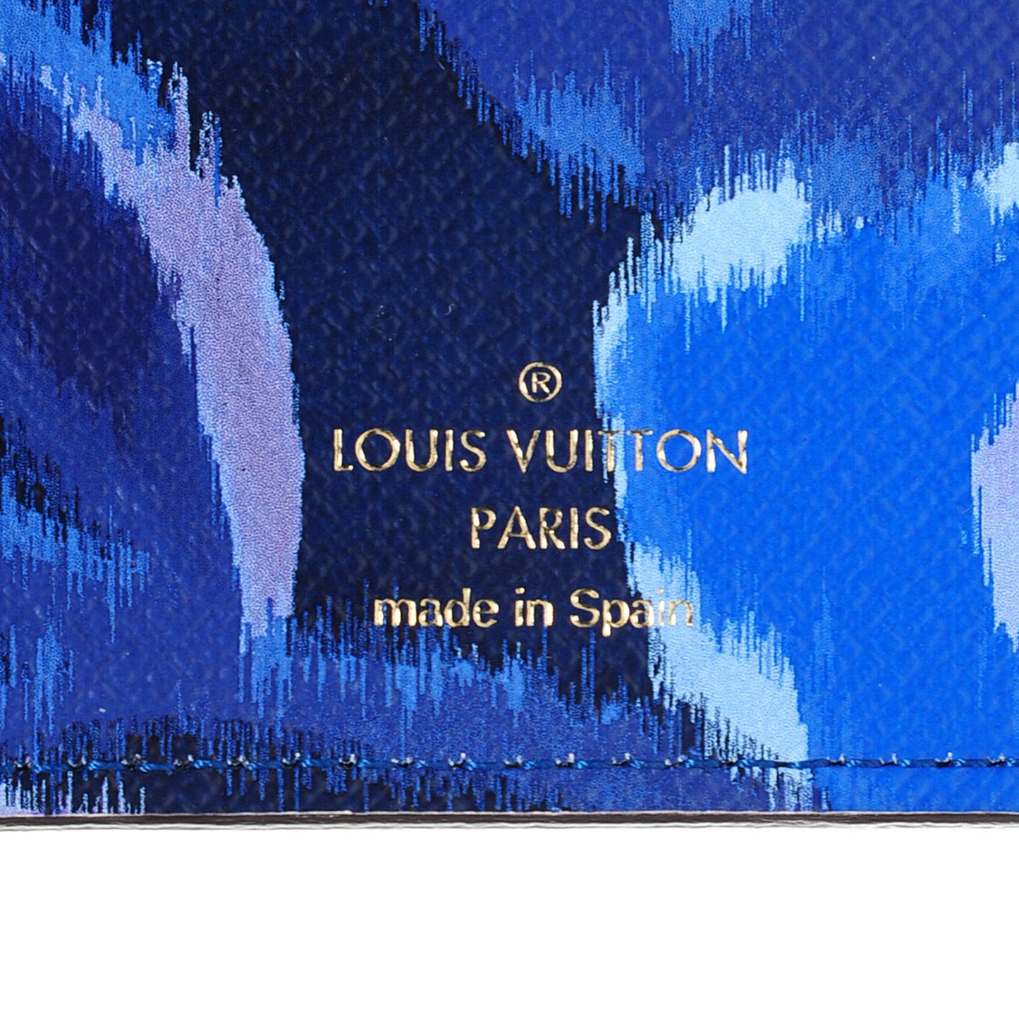 Monogram Articles de Voyage Ikat Insolite Wallet Grand Blue