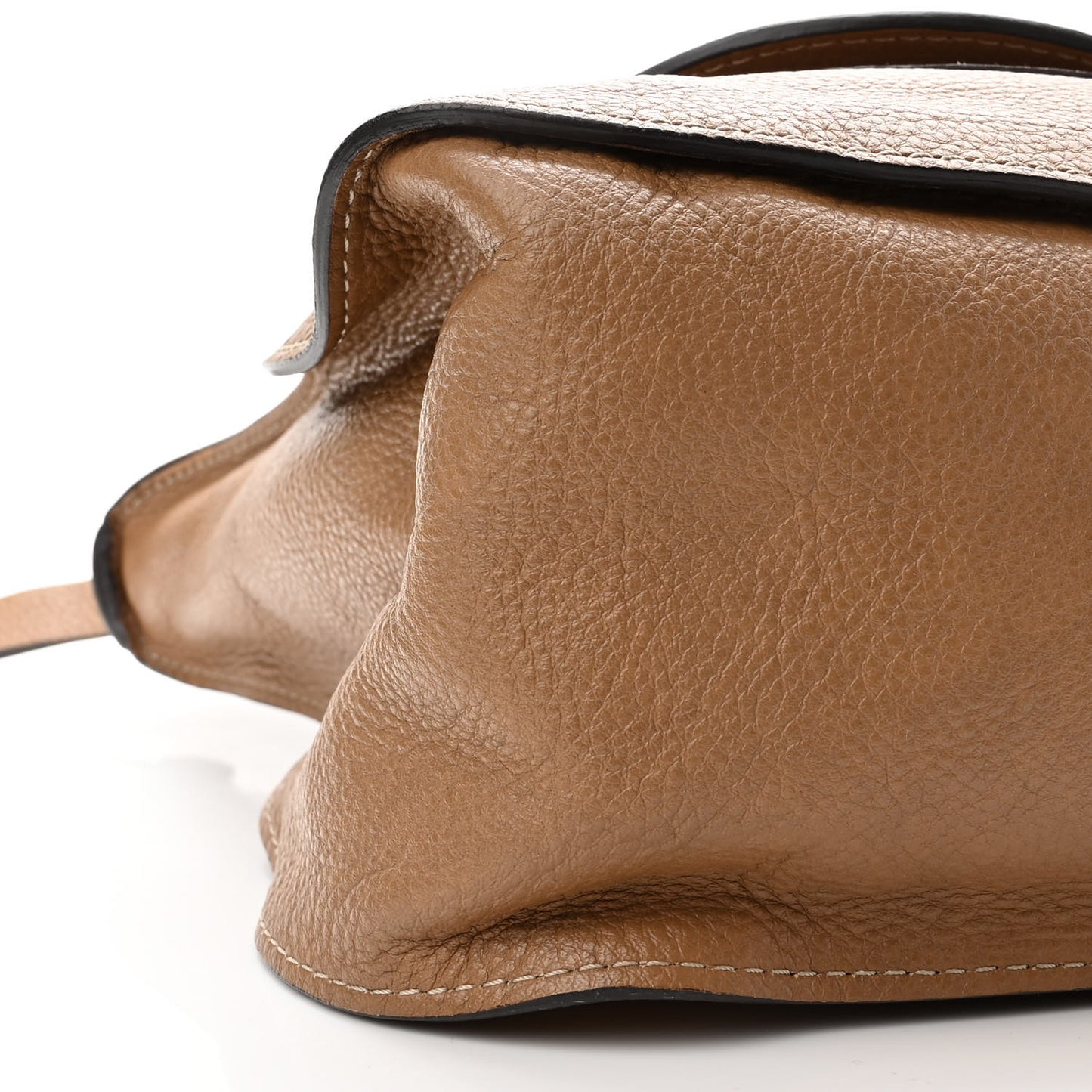 Calfskin Large Marcie Satchel Nut