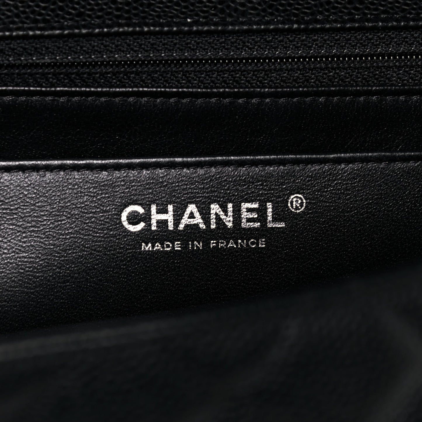 Caviar Quilted Maxi Single Flap Black