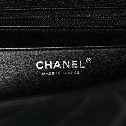 Chanel Caviar Quilted Maxi Single Flap Black 6 of 9