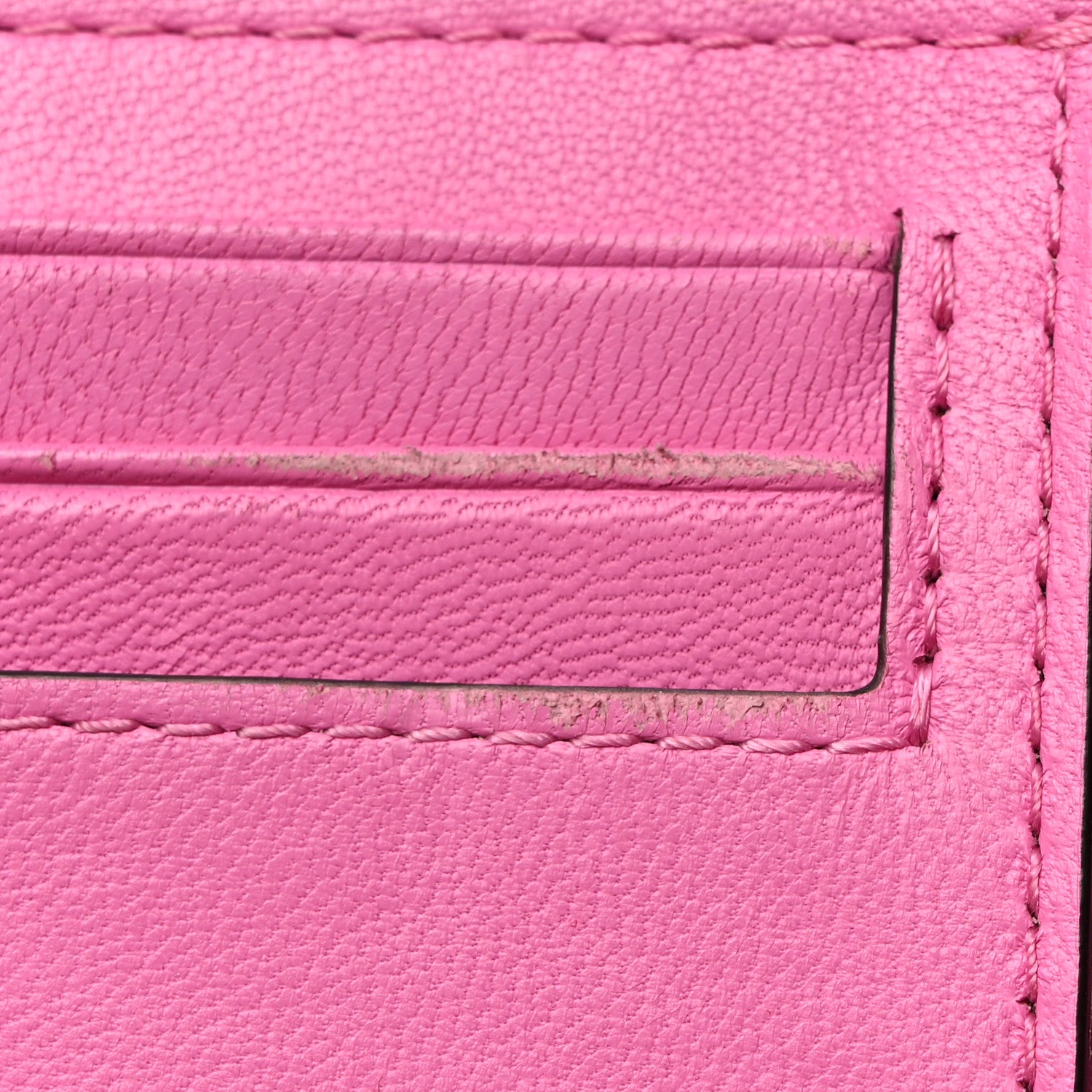 Mulberry Crocodile Embossed Calfskin Small French Continental Wallet Raspberry Pink 12 of 13