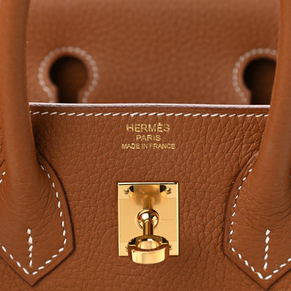 Hermes Togo Birkin 25 Gold 6 of 11