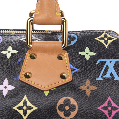 Louis Vuitton Monogram Multicolor Speedy 30 Black 10 of 11