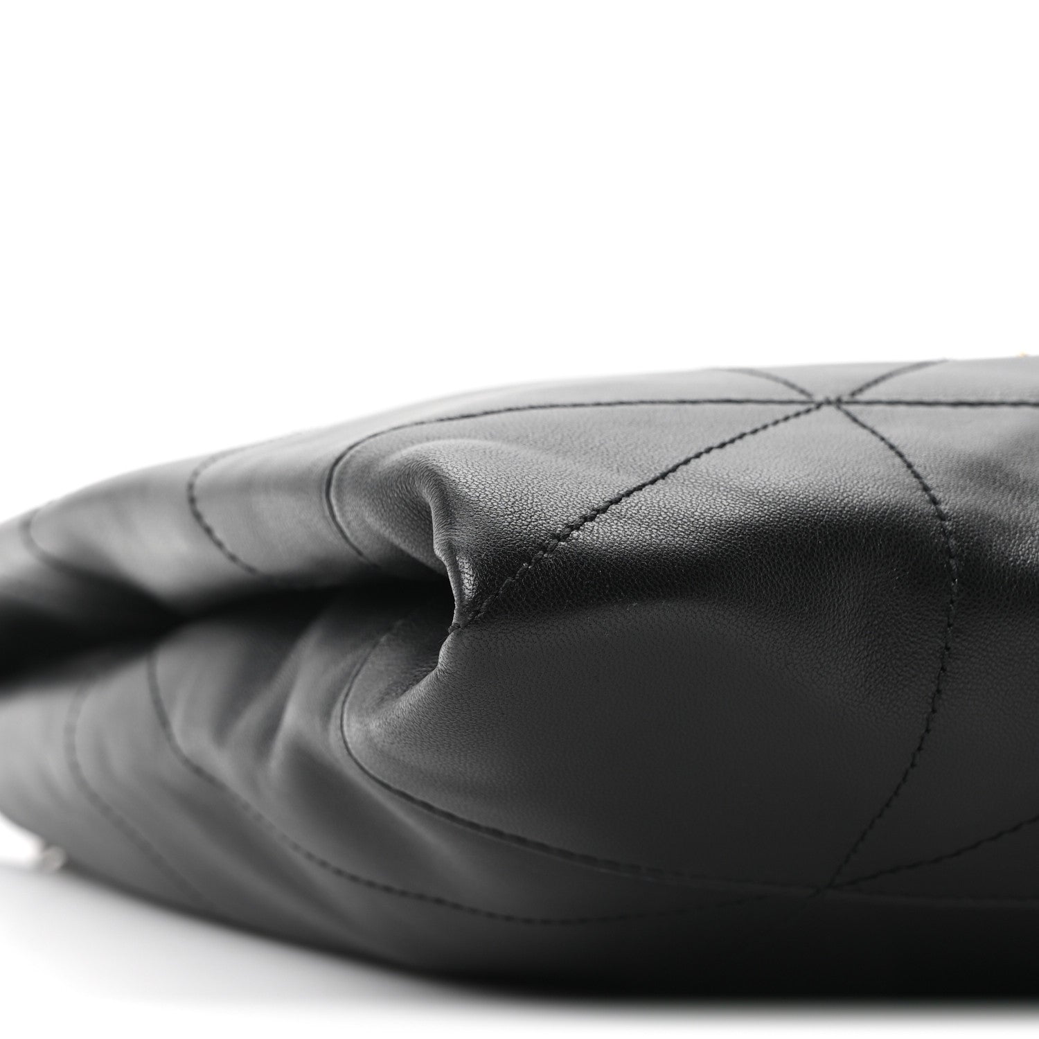 Saint Laurent Lambskin Matelasse Monogram Medium Jamie 4.3 Pochon Black 10 of 11