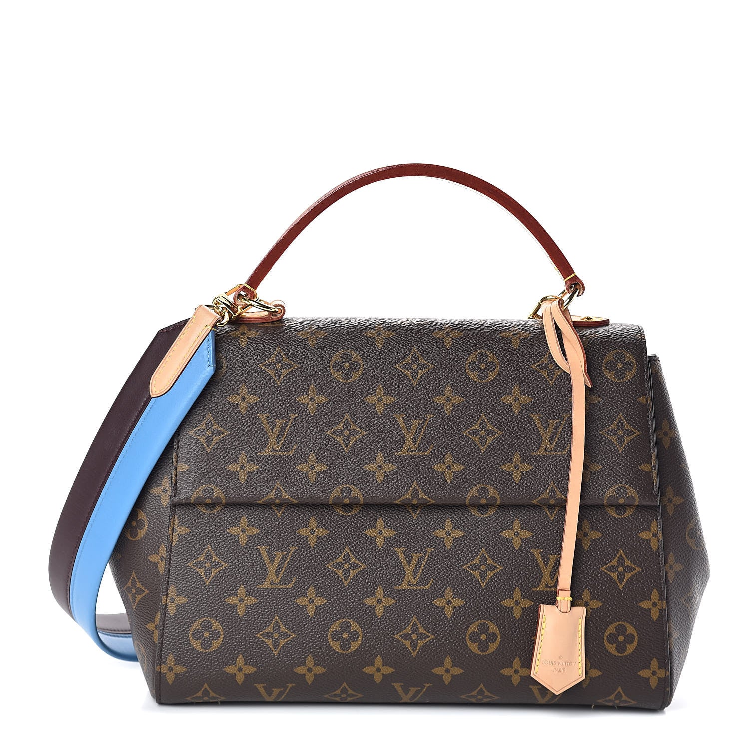 Louis Vuitton Monogram Cluny MM Blue Glacial 1 of 9