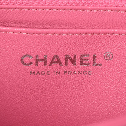Chanel Lambskin Quilted Mini Rectangular Flap Pink 6 of 8