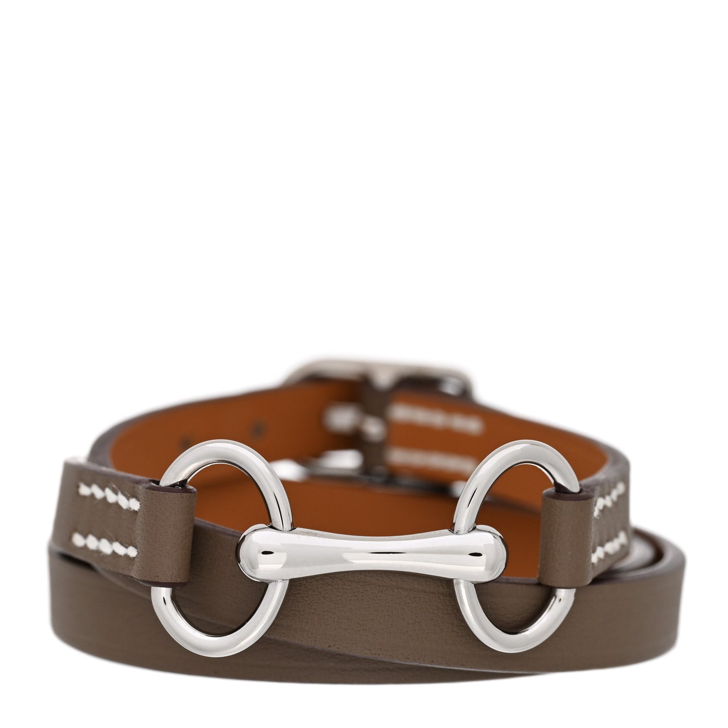 Swift Heritage Equestre Triple Tour Bracelet Etoupe